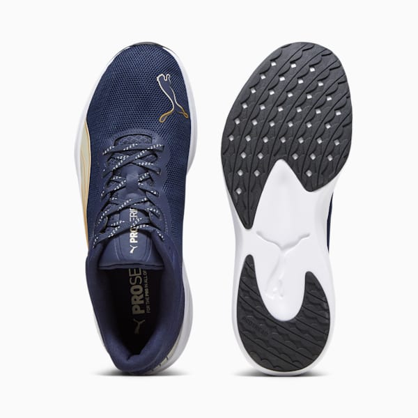 Redeem Profoam Running Shoes, PUMA Navy-Alpine Snow-Amber-PUMA White, extralarge