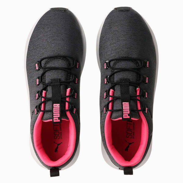 ユニセックス ソフトライド クルーズ ランニングシューズ, Puma Black-Sunset Pink, extralarge-JPN