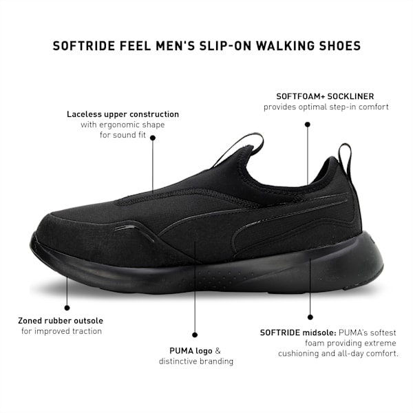Puma shoes black for men best sale