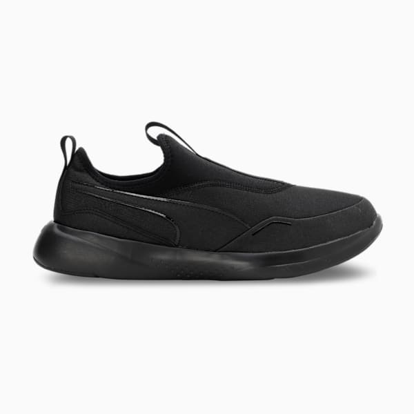 SOFTRIDE Feel Men's Slip-On Unisex Walking Shoes, PUMA Black-Phantom Black, extralarge-IND