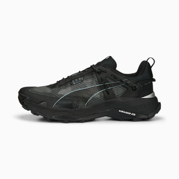 メンズ シーズンズ エクスプロア ニトロ GORE-TEX ランニングシューズ, PUMA Black-PUMA Silver, extralarge-JPN