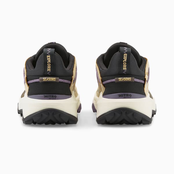 SESONS Explore NITRO™ GORE-TEX Women's Hiking Shoes, Granola-PUMA Black-Purple Charcoal, extralarge