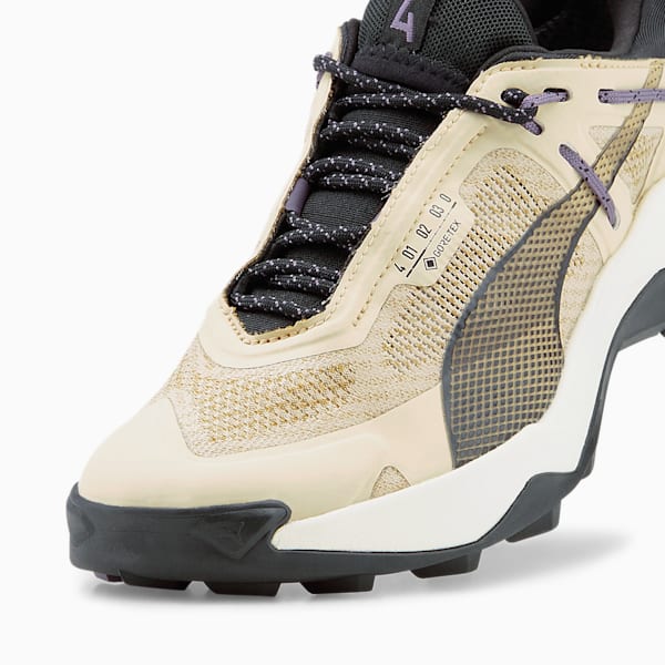 SESONS Explore NITRO™ GORE-TEX Women's Hiking Shoes, Granola-PUMA Black-Purple Charcoal, extralarge
