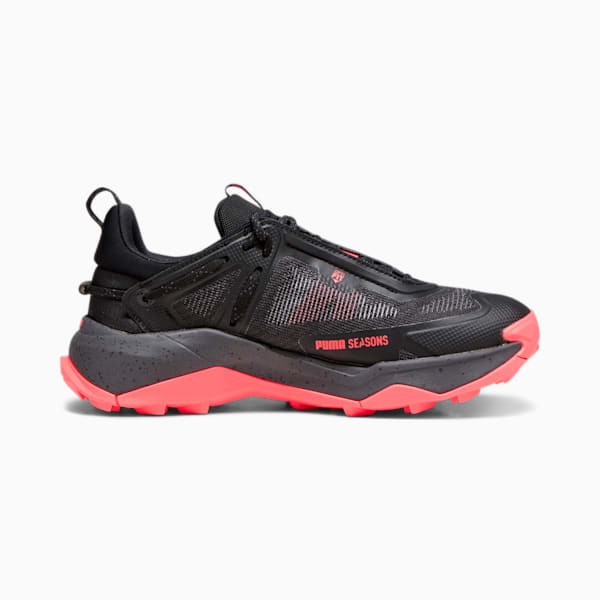 ウィメンズ シーズンズ エクスプロア ニトロ ゴアテックス ランニングシューズ, PUMA Black-Fire Orchid, extralarge-JPN