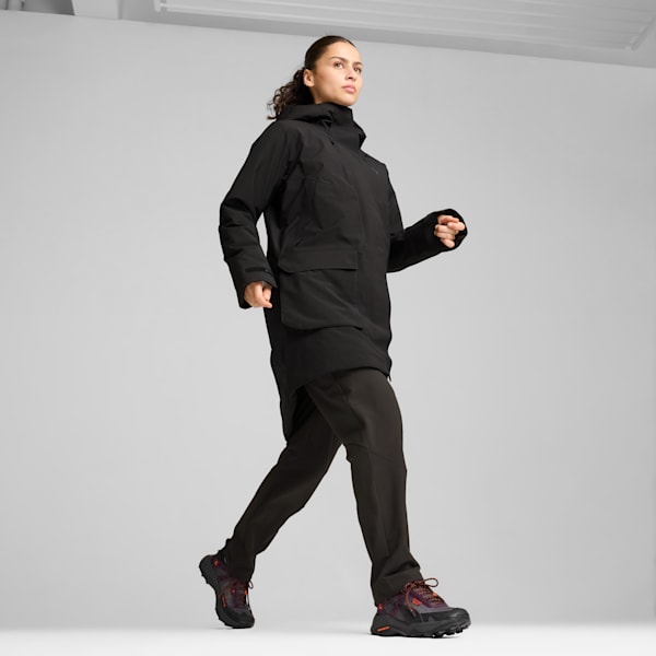 Tenis Mujer de Hiking Explore NITRO GORE-TEX, PUMA Black-Midnight Plum-Flame Flicker, extralarge