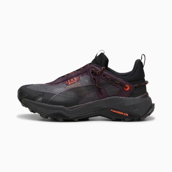 SEASONS Explore NITRO™ GORE-TEX Women's Hiking Shoes, PUMA Black-Midnight Plum-Flame Flicker, extralarge