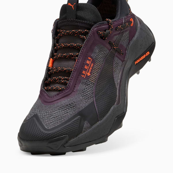 Tenis Mujer de Hiking Explore NITRO GORE-TEX, PUMA Black-Midnight Plum-Flame Flicker, extralarge