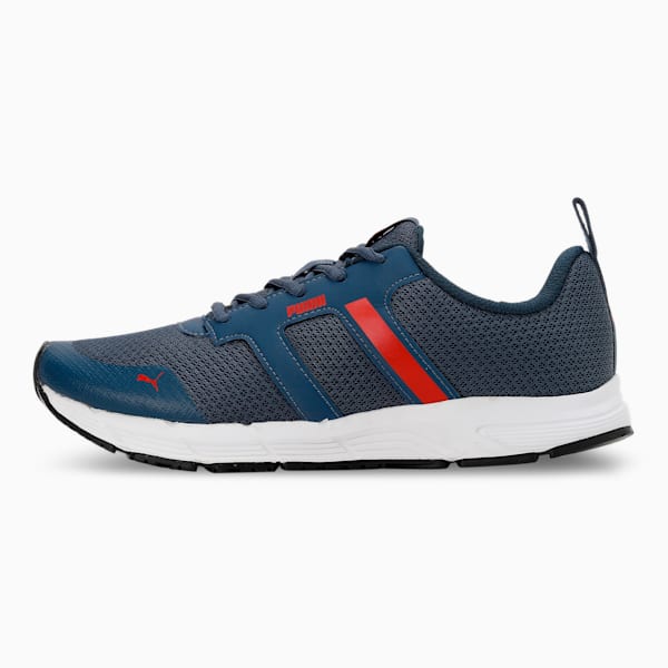 Puma Timer V2 Men's Shoes, Dark Denim-High Risk Red, extralarge-IND