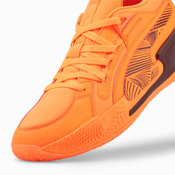 Court Rider Chaos Laser Unisex Basketball Shoes, Ultra Orange, extralarge-AUS