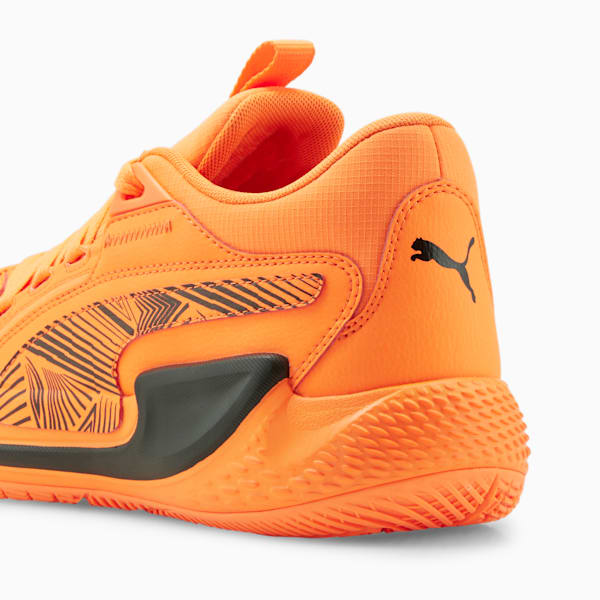 Court Rider Chaos Laser Basketball Shoes, Ultra Orange, extralarge-IND