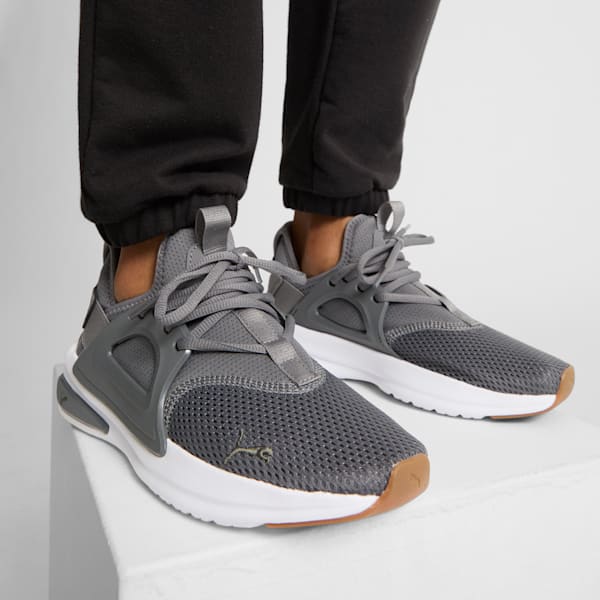 Tenis mujer running Softride Enzo Evo, Cool Dark Gray-Myrtle-Gum-PUMA White, extralarge