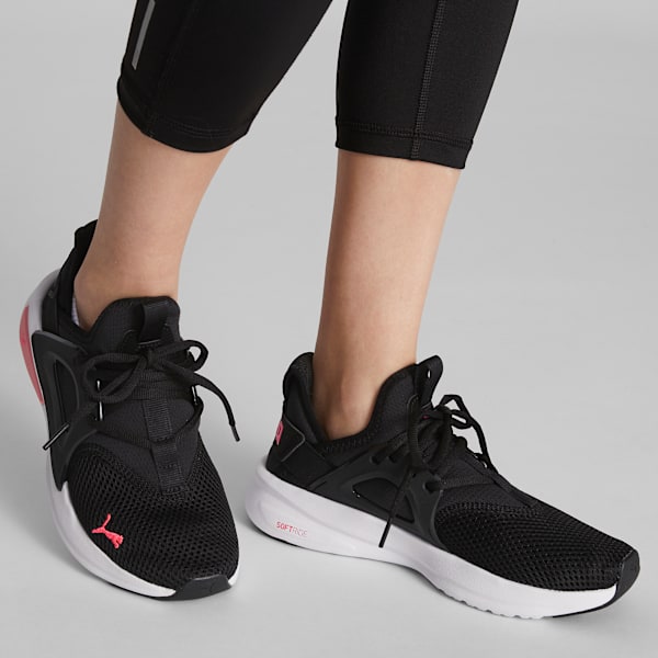 Chaussures de course à pied Softride Enzo Evo Femme, PUMA Black-Fire Orchid-PUMA White, extralarge