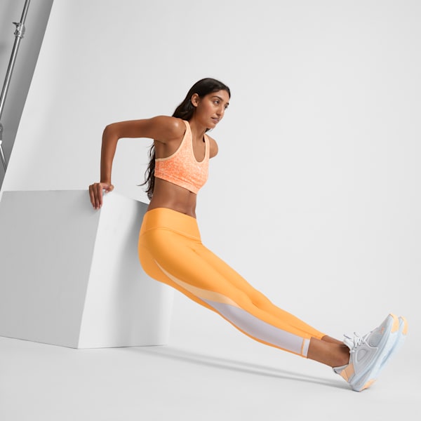 Tenis mujer running Softride Enzo Evo, Silver Mist-Peach Fizz, extralarge