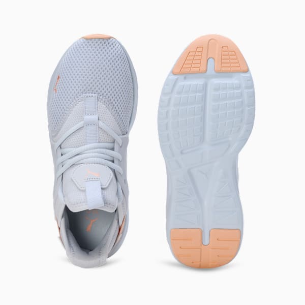 SOFTRIDE Enzo Evo Women's Running Shoes, Silver Mist-Peach Fizz, extralarge-IND
