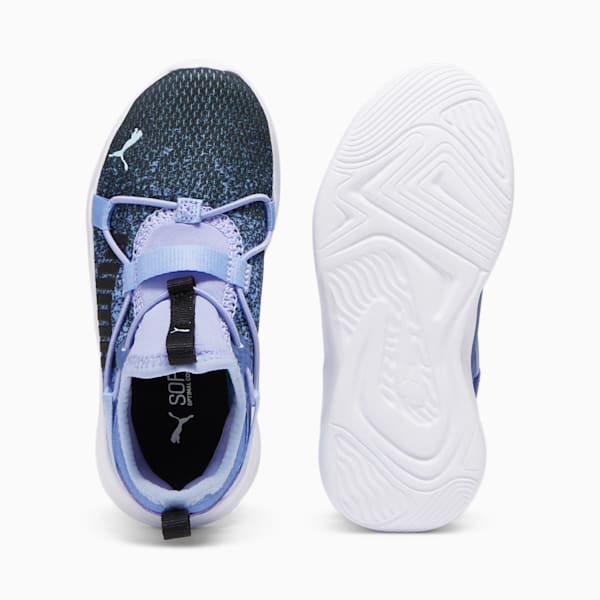 Tenis sin agujetas Rift Sprinkle Little Kids', Lavendar Pop-PUMA Black, extralarge
