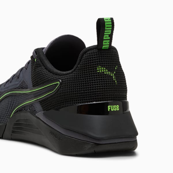 Fuse 3.0 Men's Training Shoes, Galactic Gray-PUMA Black-Green Glare, extralarge