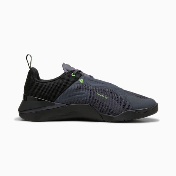 Fuse 3.0 Men's Training Shoes, Galactic Gray-PUMA Black-Green Glare, extralarge