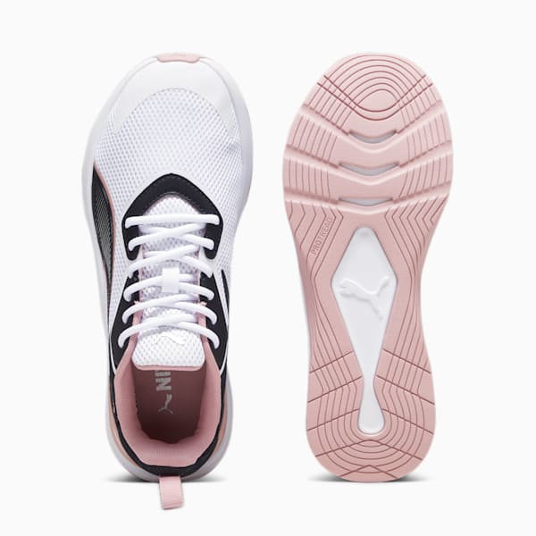 Infusion Women's Training Shoes, PUMA White-PUMA Black-Future Pink, extralarge-IND