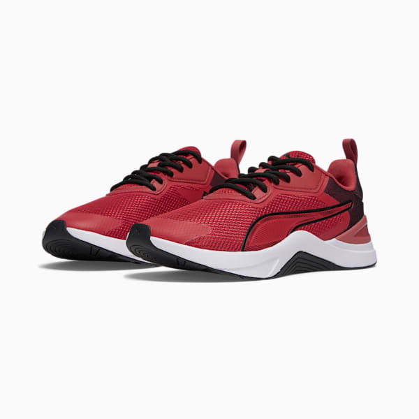 Tenis de entrenamiento Infusion para mujer, Astro Red-PUMA Black, extralarge