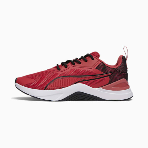 Puma Infusion Women's Training Shoes, Astro Red/Black, 10 Sneakers