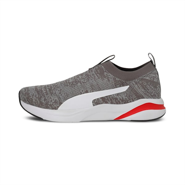 SOFTRIDE Rift Knit One8 Unisex Running Shoes, CASTLEROCK-Puma White, extralarge-IND