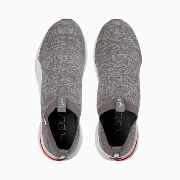 SOFTRIDE Rift Knit One8 Unisex Running Shoes, CASTLEROCK-Puma White, extralarge-IND