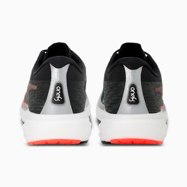 PUMA x one8 Deviate Nitro 2 Men's Running Shoes, Varsity Green-Lava Blast, extralarge-IND