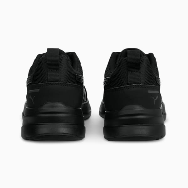 PUMA PWR Runner Shoes Youth, PUMA Black-Shadow Gray, extralarge-GBR