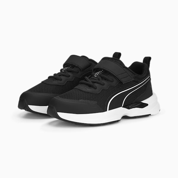 PUMA PWR Runner AC+ Shoes Kids, PUMA Black-PUMA White, extralarge-GBR
