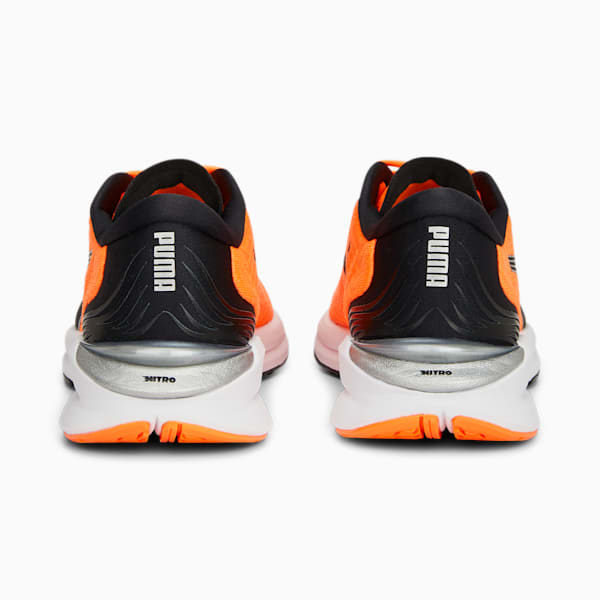 Electrify NITRO 2 Running Shoes Youth, Ultra Orange-PUMA Black-PUMA Silver, extralarge
