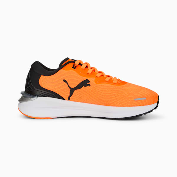 Electrify NITRO 2 Running Shoes Youth, Ultra Orange-PUMA Black-PUMA Silver, extralarge