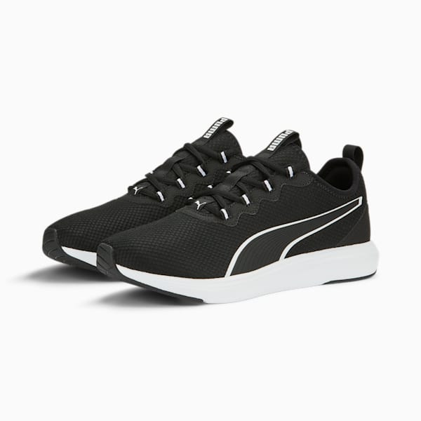 SOFTRIDE Cruise 2 Running Shoes, PUMA Black-PUMA White, extralarge-IND