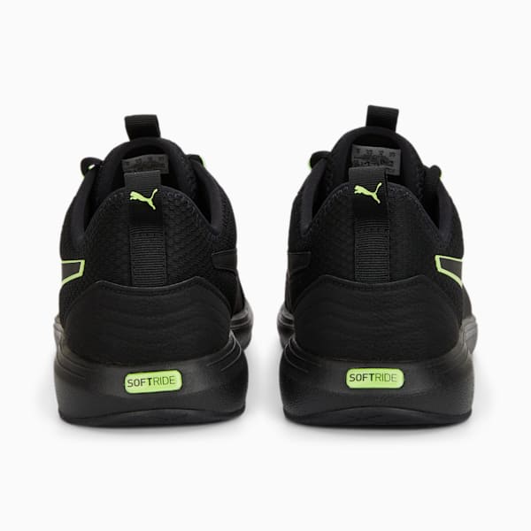 SOFTRIDE Cruise 2 Running Shoes, PUMA Black-Fizzy Yellow, extralarge-IND