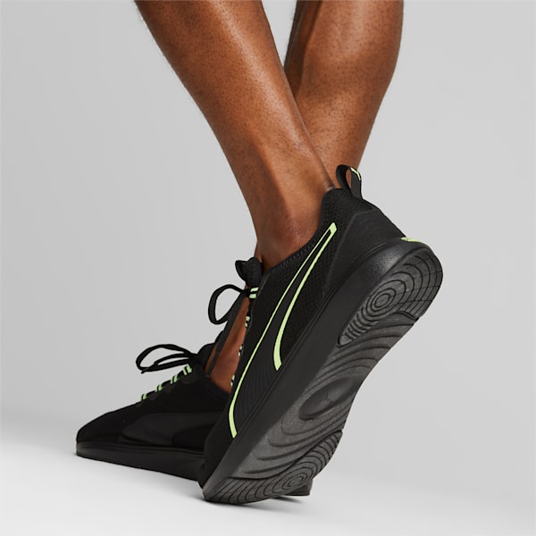 SOFTRIDE Cruise 2 Running Shoes, PUMA Black-Fizzy Yellow, extralarge-IND