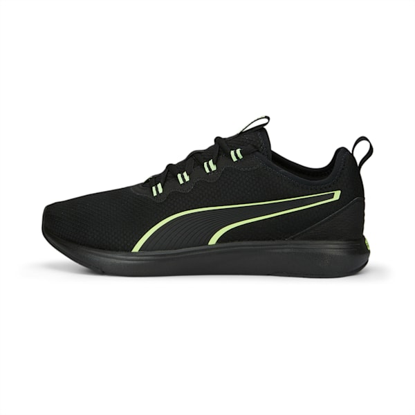 SOFTRIDE Cruise 2 Running Shoes, PUMA Black-Fizzy Yellow, extralarge-IND