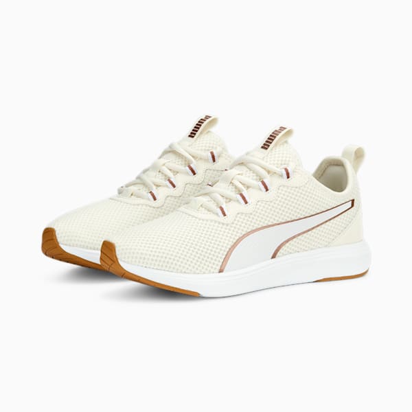 SOFTRIDE Cruise 2 Running Shoes, Frosted Ivory-PUMA White-Rose Gold, extralarge-IND