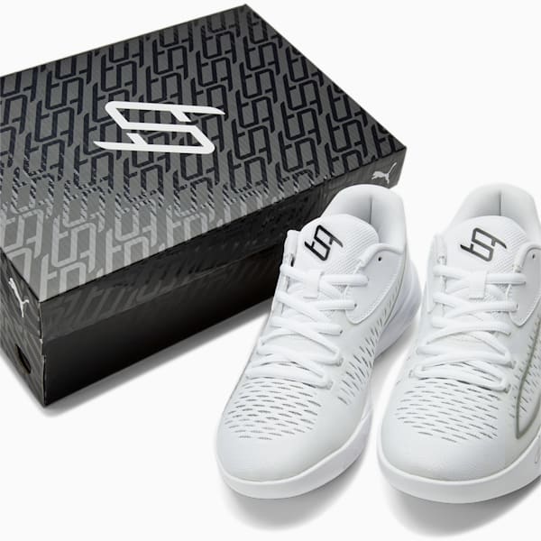 Zapatos deportivos de básquetbol Stewie 1 Team para mujer, PUMA White-Quarry