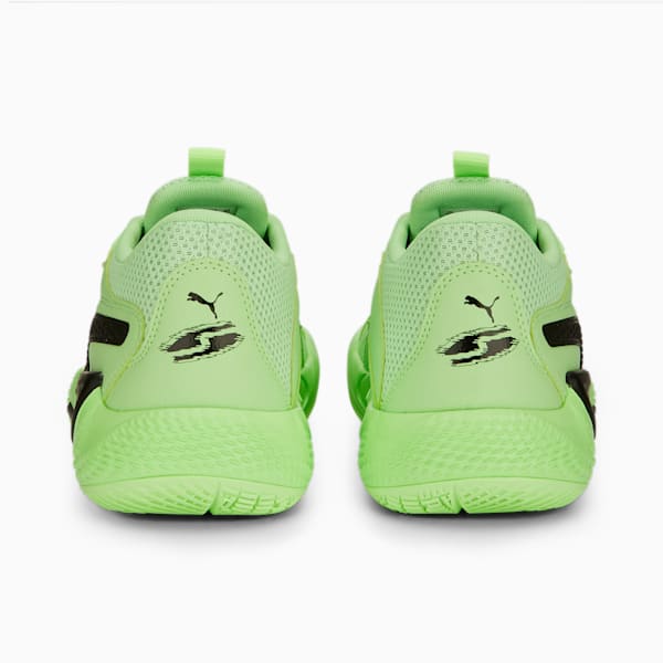 Court Rider Chaos Basketball Shoes, Fizzy Lime-PUMA Black, extralarge-IND