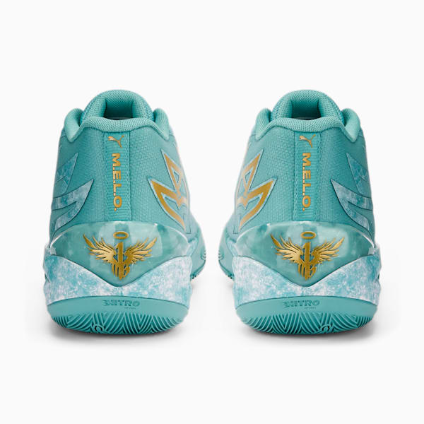 MB.02 Jade Basketball Shoes, Lake Green-Puma Team Gold, extralarge-IND