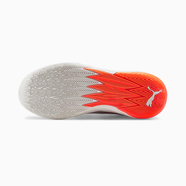 Souliers de basketball MB.02 Gorangé, Platinum Gray-Ultra Orange, extralarge