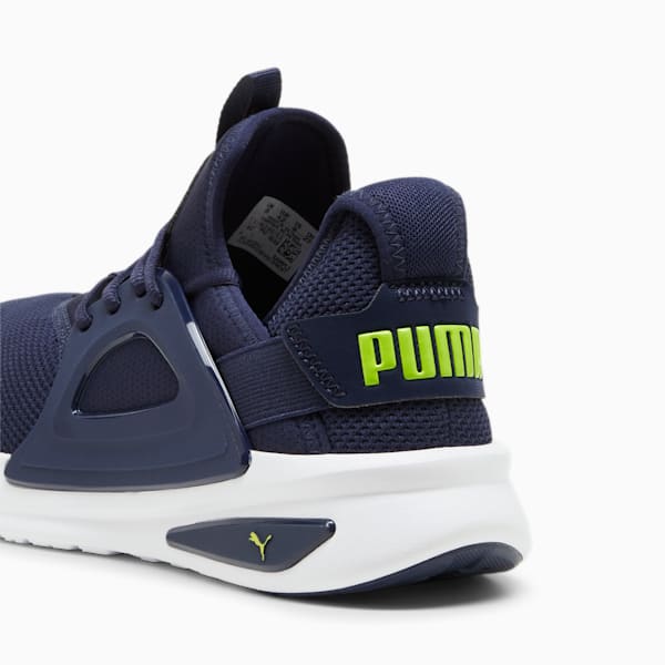 Tenis para correr Softride Enzo Evo Better, PUMA Navy-Electric Lime-PUMA White, extralarge