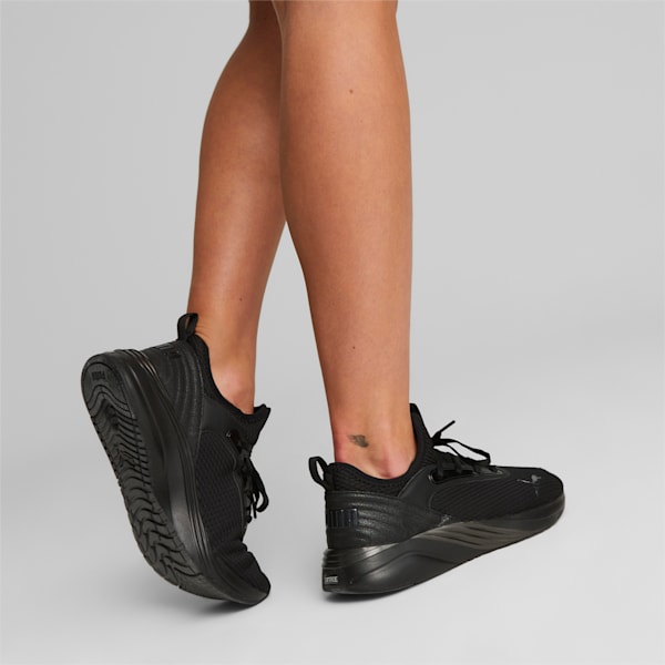 Softride Ruby Luxe Elektro Women's Running Shoes, PUMA Black-PUMA Black