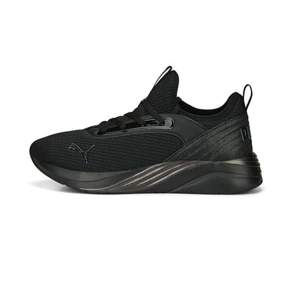 SOFTRIDE Ruby Luxe Elektro Women's Running Shoes, PUMA Black-PUMA Black, extralarge-IND