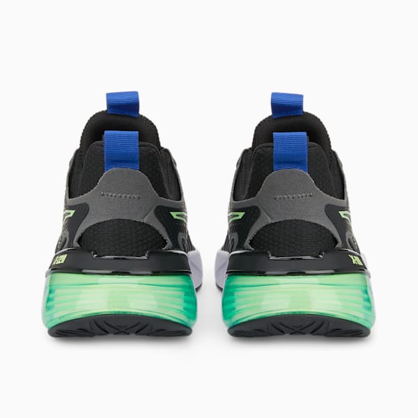 X-Cell Action Unisex Running Shoes, PUMA Black-Cool Dark Gray-Fizzy Lime, extralarge-IND