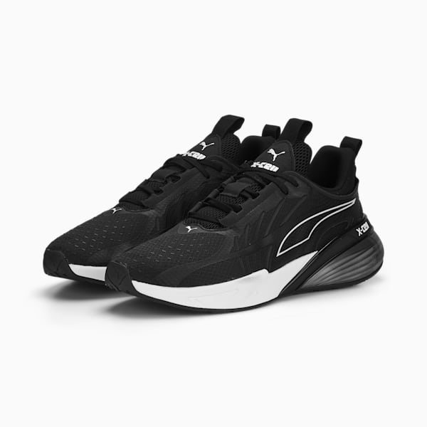 X-Cell Action Running Shoes, PUMA Black-PUMA White-Cool Dark Gray, extralarge-GBR