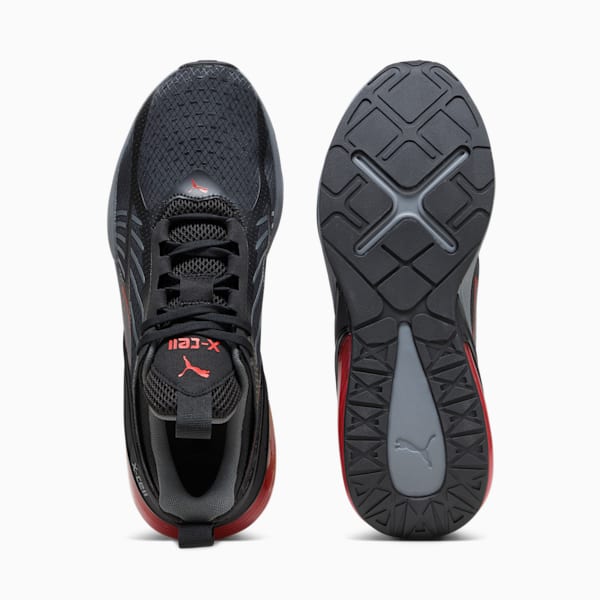 Tenis para correr X-Cell Action, PUMA Black-For All Time Red-Cool Dark Gray, extralarge