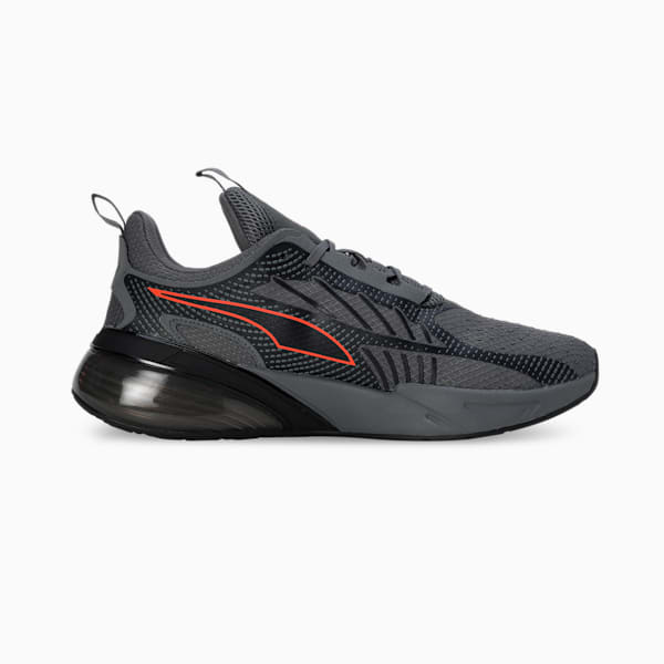 X-Cell Action Running Shoes, Cool Dark Gray-PUMA Black-Flame Flicker, extralarge-IND