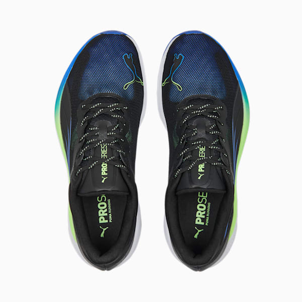 Redeem Profoam Fade Unisex Running Shoes, PUMA Black-Fizzy Light-Royal Sapphire, extralarge-AUS
