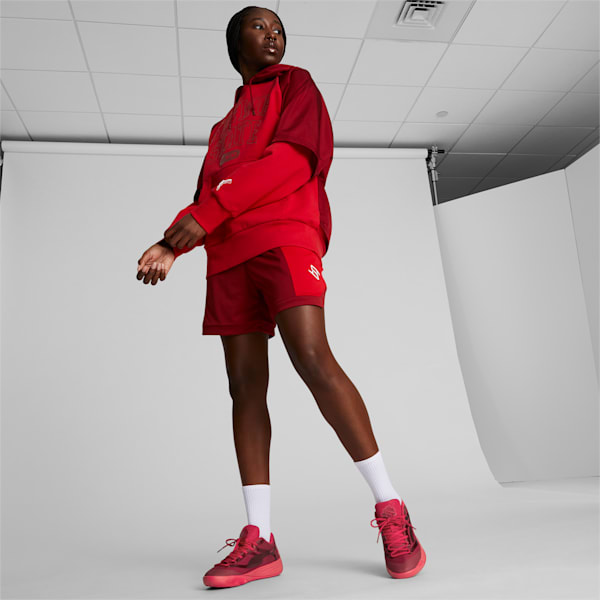 Tenis de basquetbol Stewie 2 Ruby para mujer, Urban Red-Intense Red, extralarge