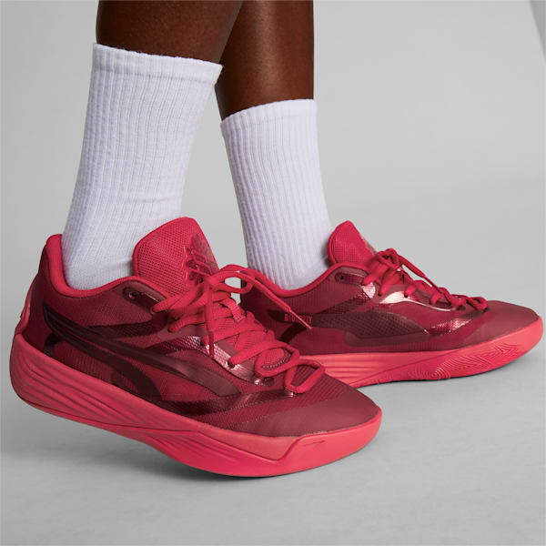 Puma women red store shoes